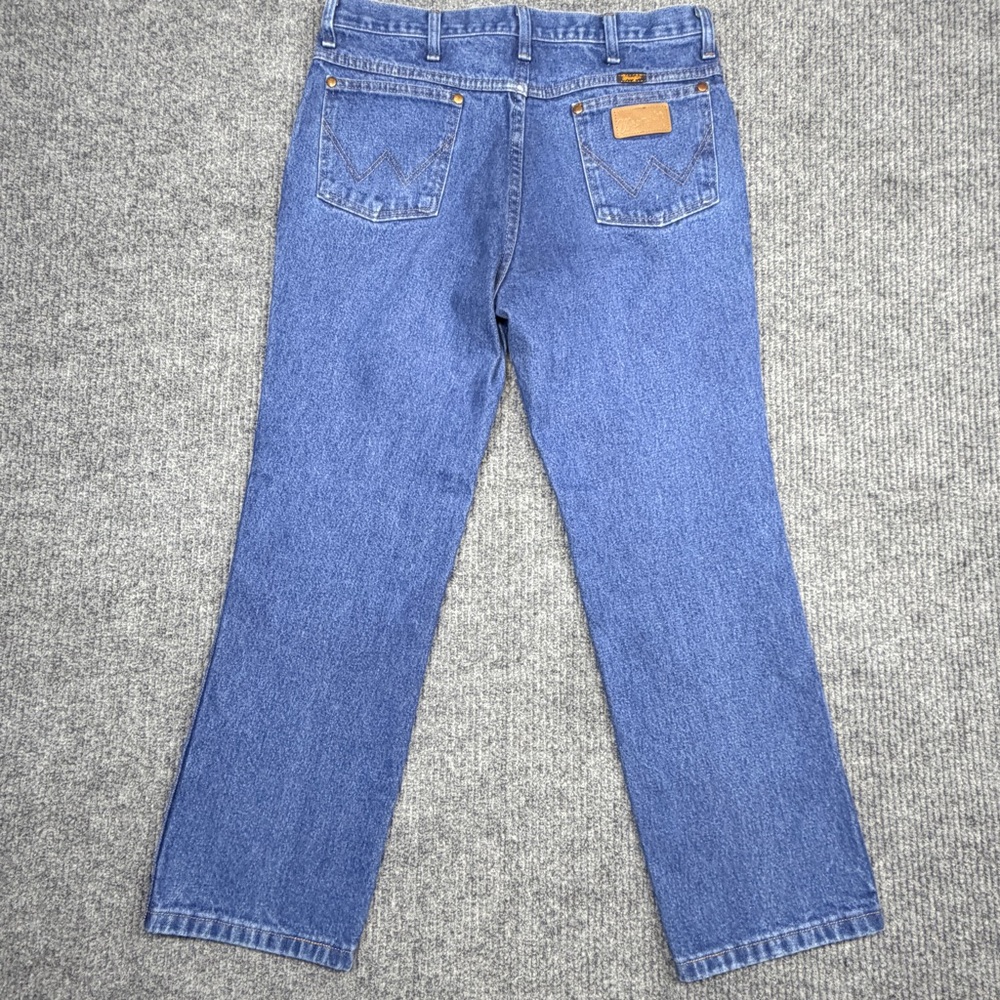 Wrangler 936 Cowboy Cut Slim Jeans 34x29 Western Core Y2K Vintage Style Denim